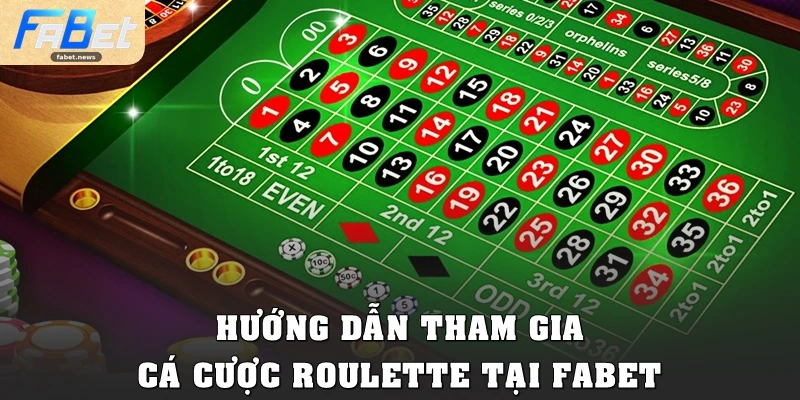 Roulette Fabet: Giải Trí Đỉnh Cao Cùng Bánh Xe May Mắn 4 Hướng dẫn tham gia cá cược Roulette tại Fabet