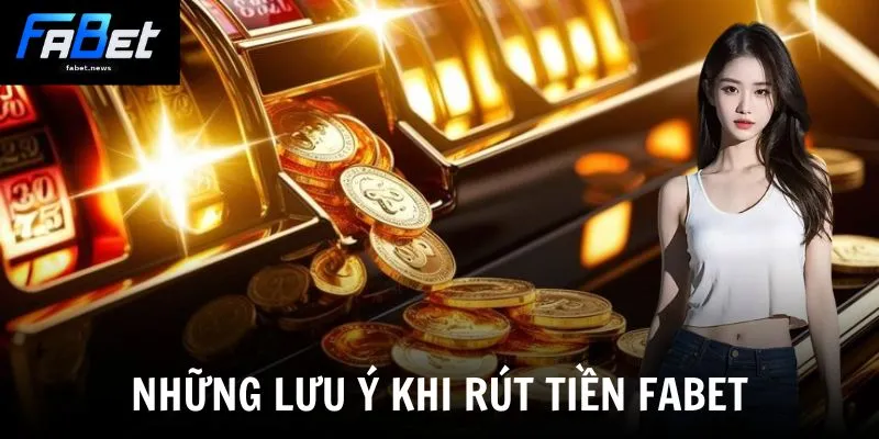 Rút Tiền Fabet - Nhận Tiền Về Túi Chỉ Trong 3 Phút 3 Những lưu ý khi rút tiền Fabet