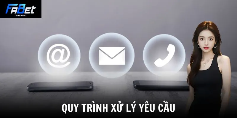 Liên Hệ Fabet - Hướng Dẫn Hỗ Trợ Nhanh Chóng 24/7 3 Quy trình xử lý yêu cầu