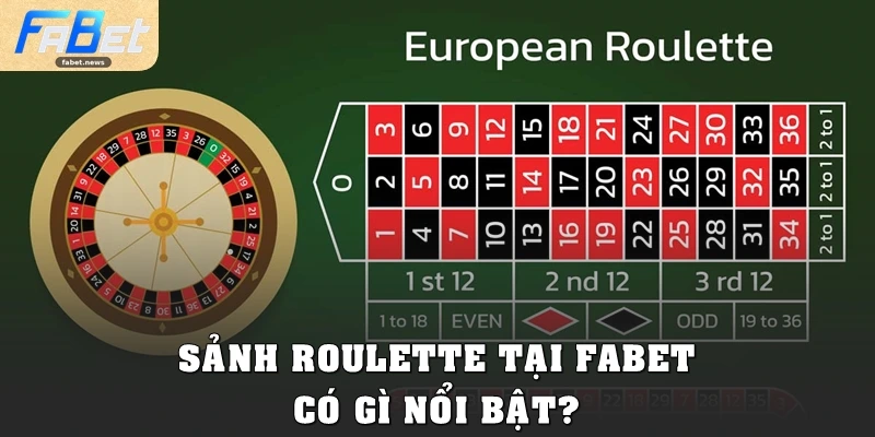 Roulette Fabet: Giải Trí Đỉnh Cao Cùng Bánh Xe May Mắn 3 Sảnh Roulette Live tại Fabet có gì nổi bật?