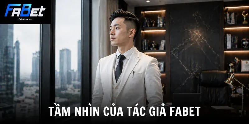 Tác Giả Fabet - Người Đứng Sau Thành Công Của Fabet 3 Tầm nhìn của tác giả Fabet